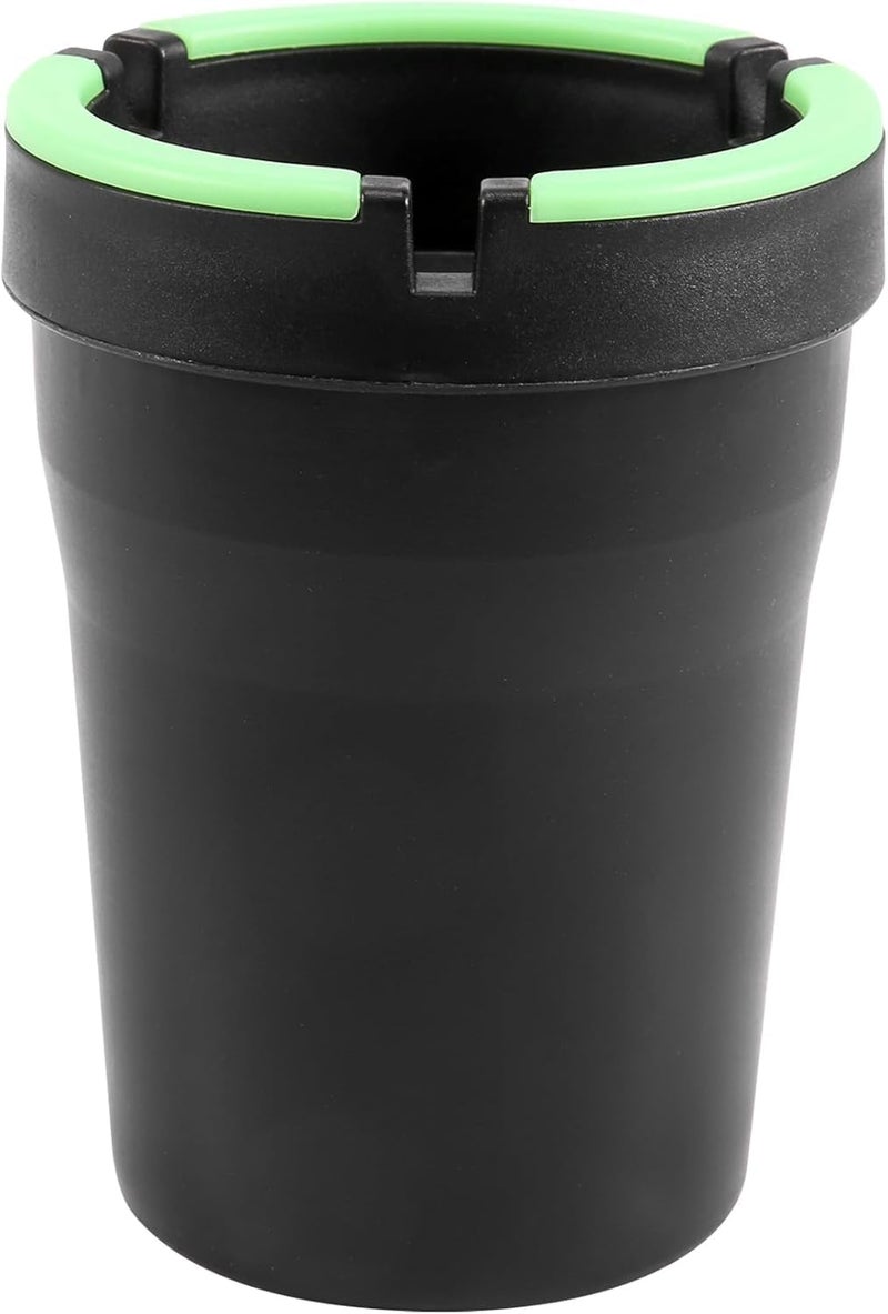 VIP Home Essentials Stub Out Glow in The Dark And Non-Glow - Butt Bucket Ashtray (Black, Regular) - Image 1